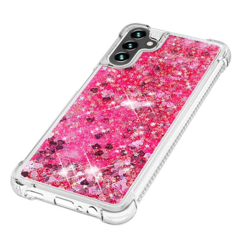 Capa Para Samsung Galaxy A13 5G / A04s Desejos Lantejoulas
