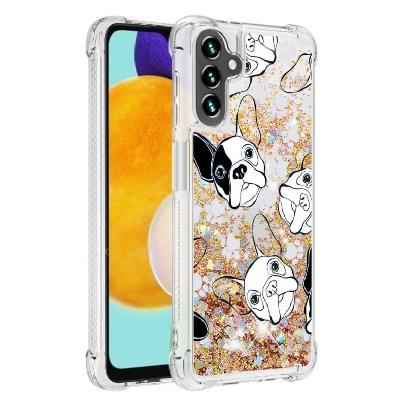 Capa Para Samsung Galaxy A13 5G / A04s Mr Dog Lantejoulas