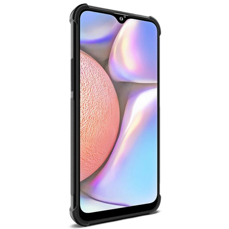 Capa Para Samsung Galaxy A20s Fibra De Carbono Escovada Série Imak Vega