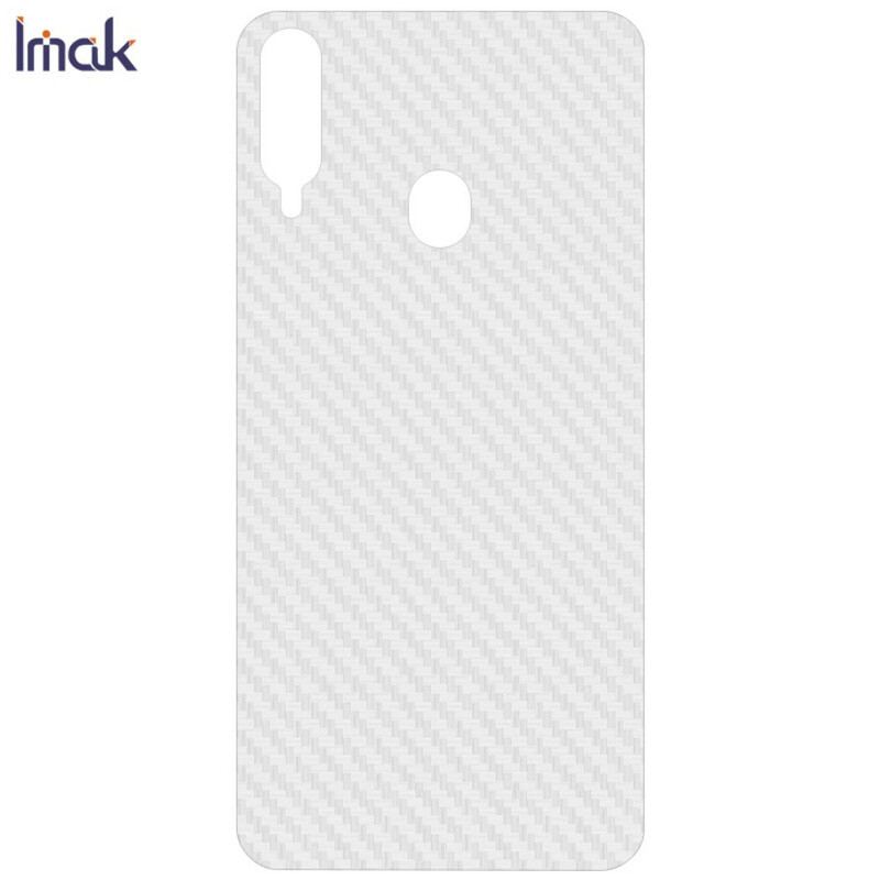 Película De Proteção Traseira Para Samsung Galaxy A20S Carbon Style Imak