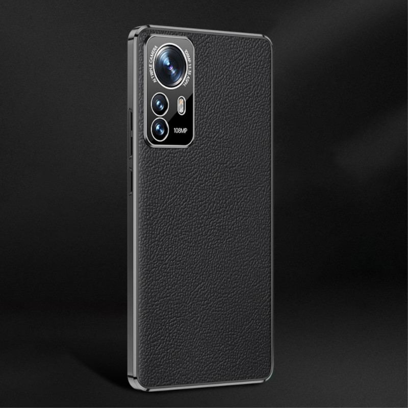 Capa Para Xiaomi 12 Pro Couro Genuíno