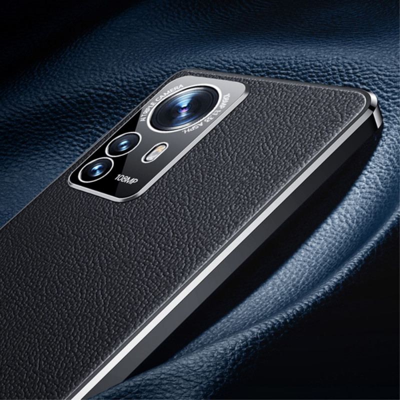 Capa Para Xiaomi 12 Pro Couro Genuíno