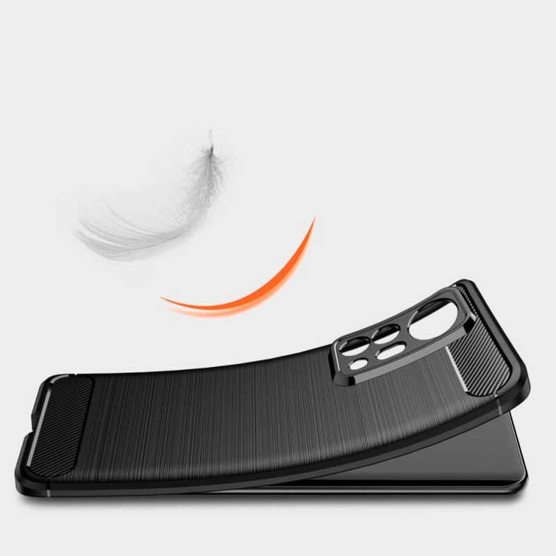 Capa Para Xiaomi 12 Pro Fibra De Carbono Escovada