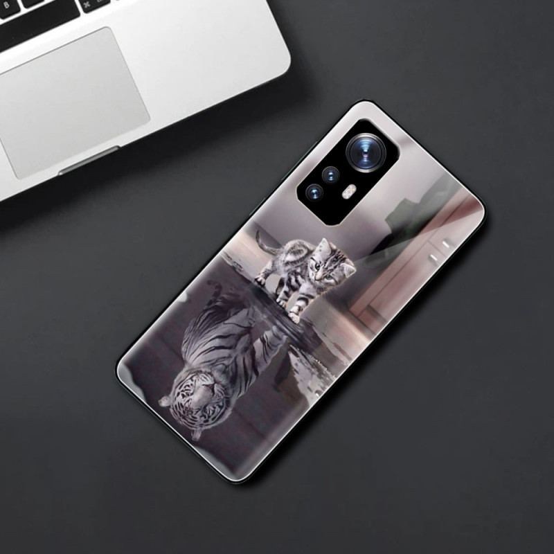 Capa Para Xiaomi 12 Pro Kitten Dream Vidro Temperado