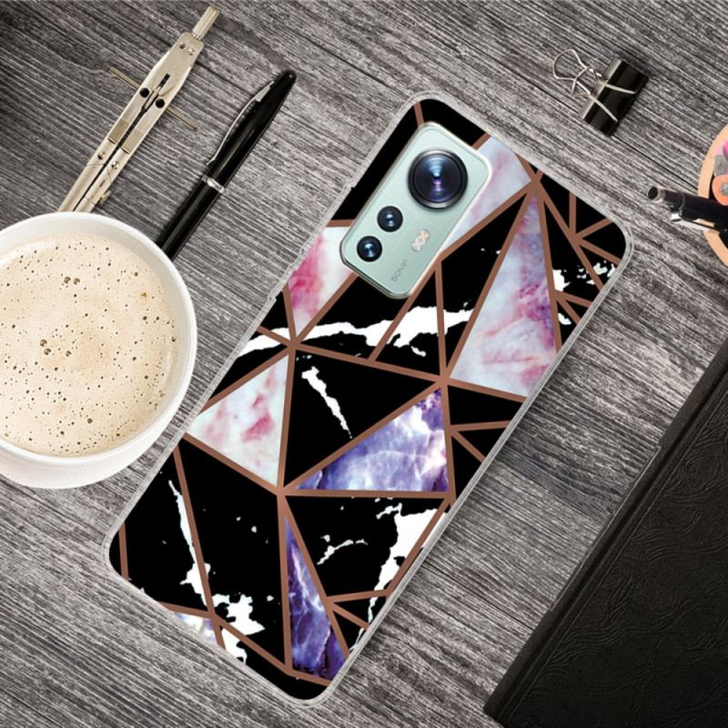 Capa Para Xiaomi 12 Pro Mármore Fino