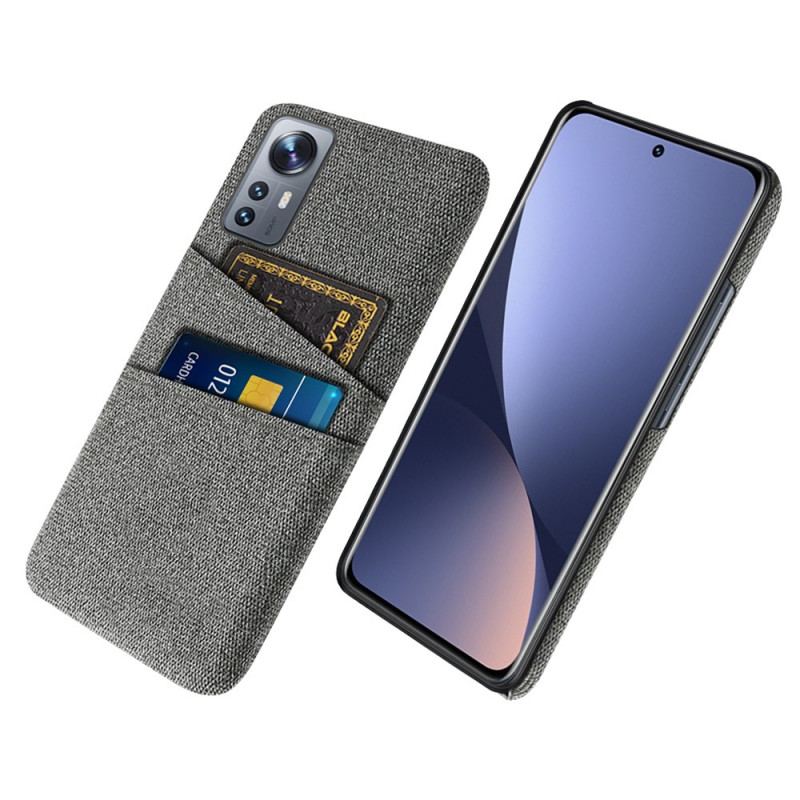 Capa Para Xiaomi 12 Pro Pano Com Porta-cartões