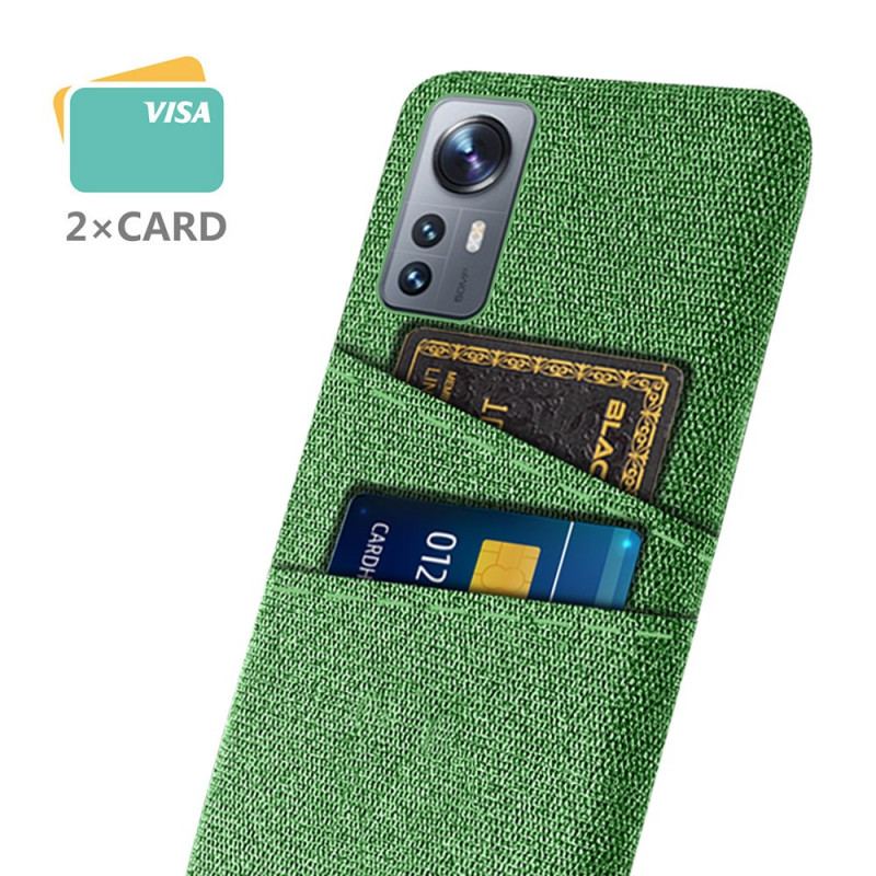 Capa Para Xiaomi 12 Pro Pano Com Porta-cartões