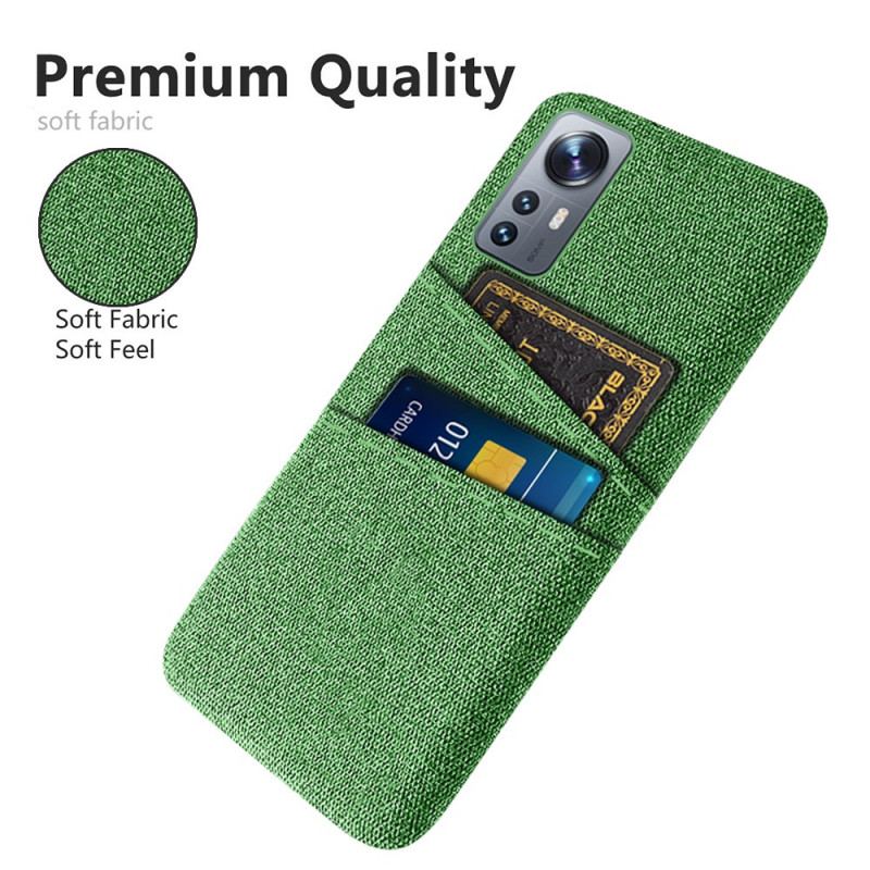 Capa Para Xiaomi 12 Pro Pano Com Porta-cartões