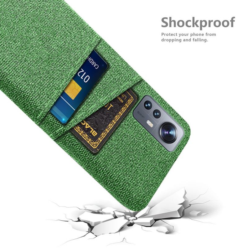 Capa Para Xiaomi 12 Pro Pano Com Porta-cartões