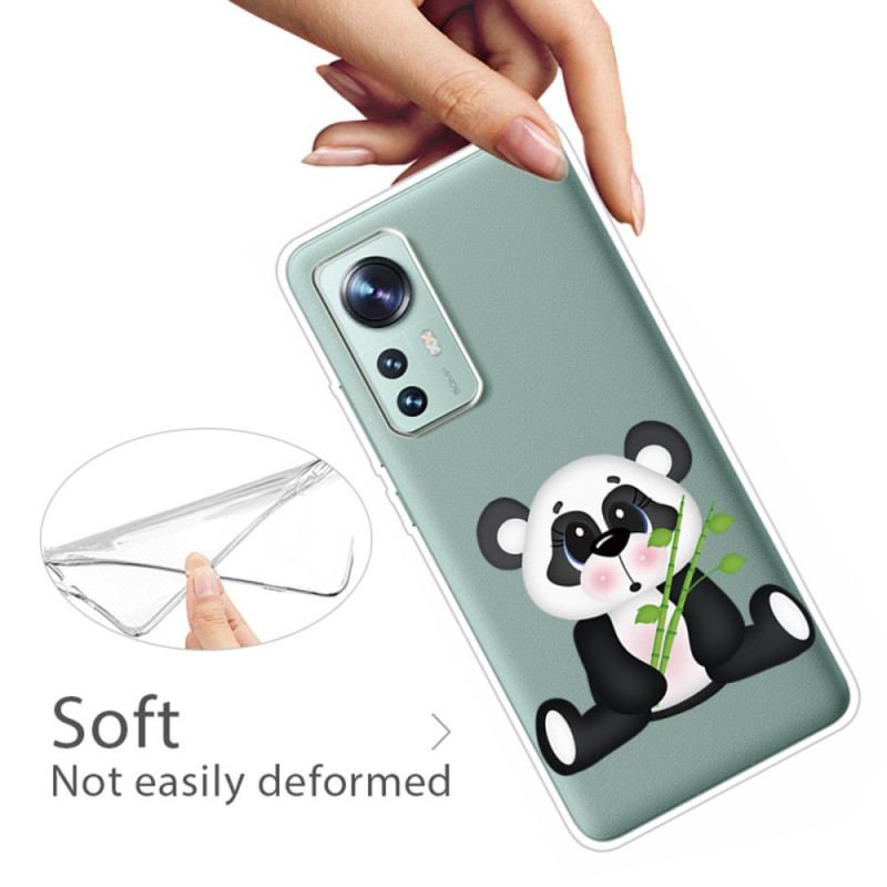 Capa Para Xiaomi 12 Pro Silicone Panda Fofo