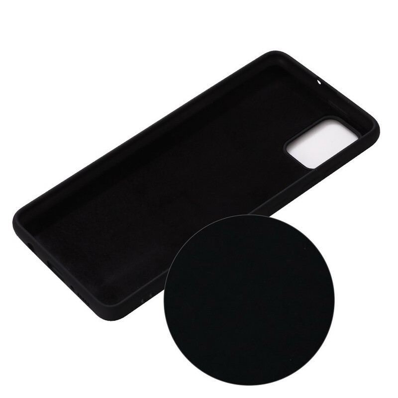 Capa De Celular Para Samsung Galaxy A51 Design De Silicone Líquido
