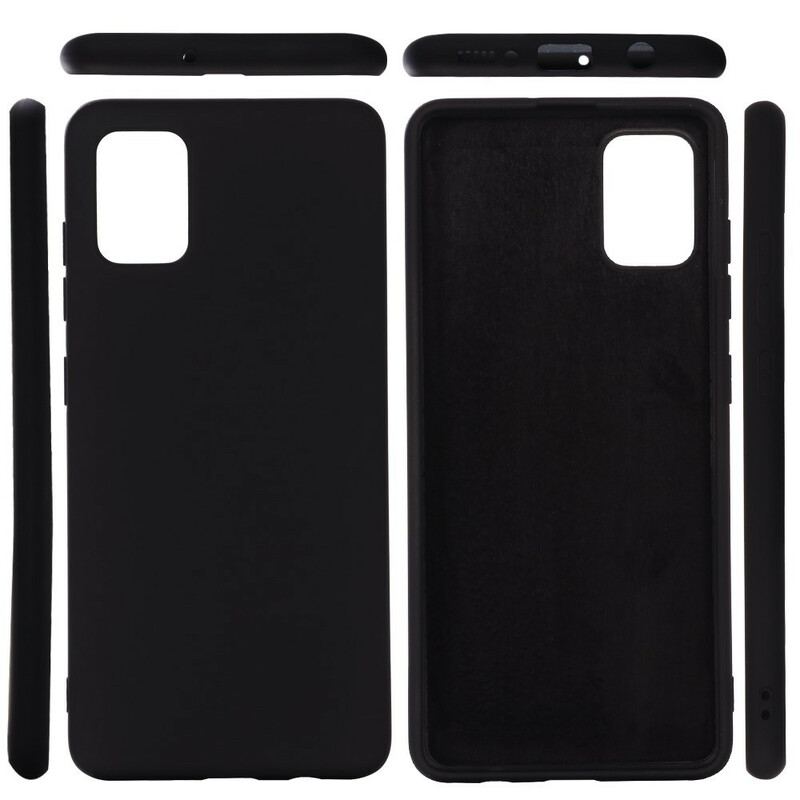 Capa De Celular Para Samsung Galaxy A51 Design De Silicone Líquido