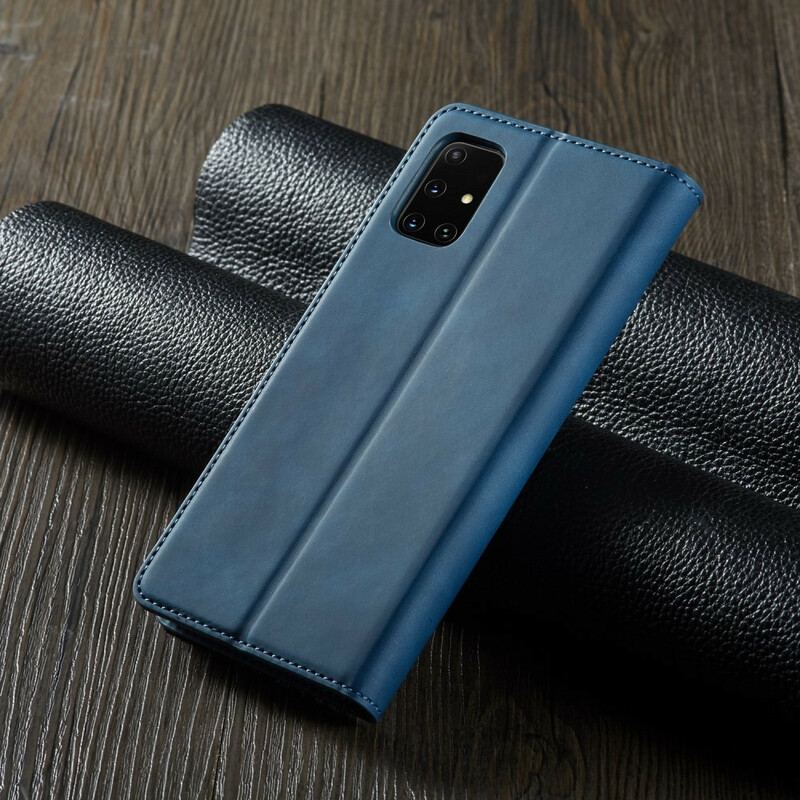 Capa Em Pele Para Samsung Galaxy A51 Forwenw Efeito Couro
