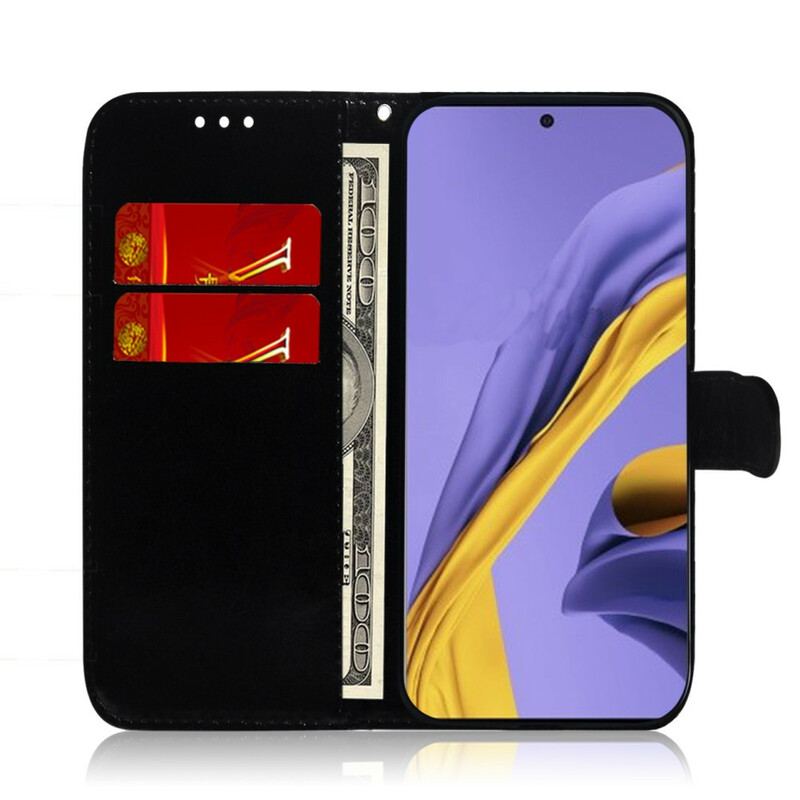Capa Flip Para Samsung Galaxy A51 Cor Pura