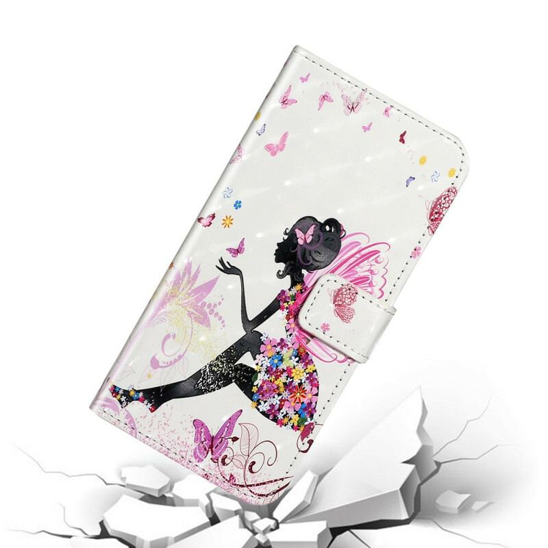 Capa Flip Para Samsung Galaxy A51 Fada Mágica