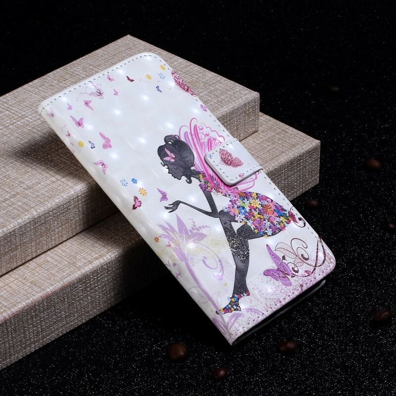 Capa Flip Para Samsung Galaxy A51 Fada Mágica