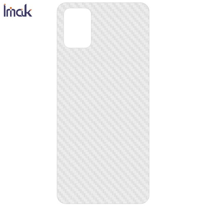 Película De Proteção Traseira Para Samsung Galaxy A51 Carbon Style Imak