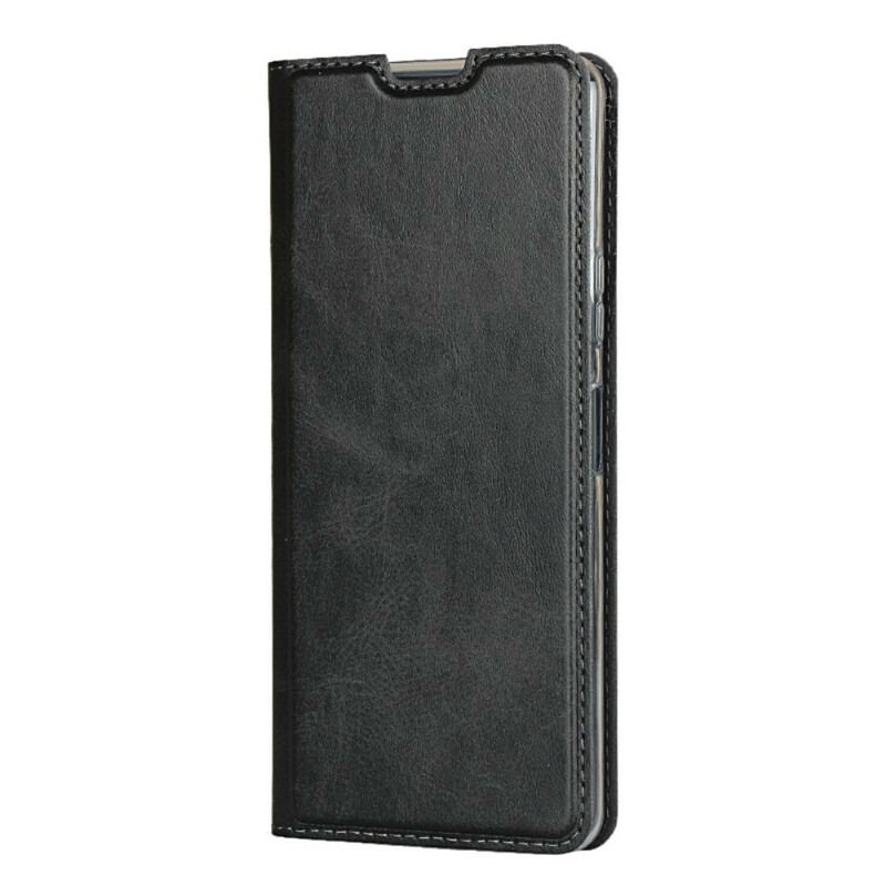Capa De Celular Para Sony Xperia 10 II Flip Couro Sintético Com Alça