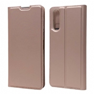 Capa De Celular Para Sony Xperia 10 II Flip Fecho Magnético