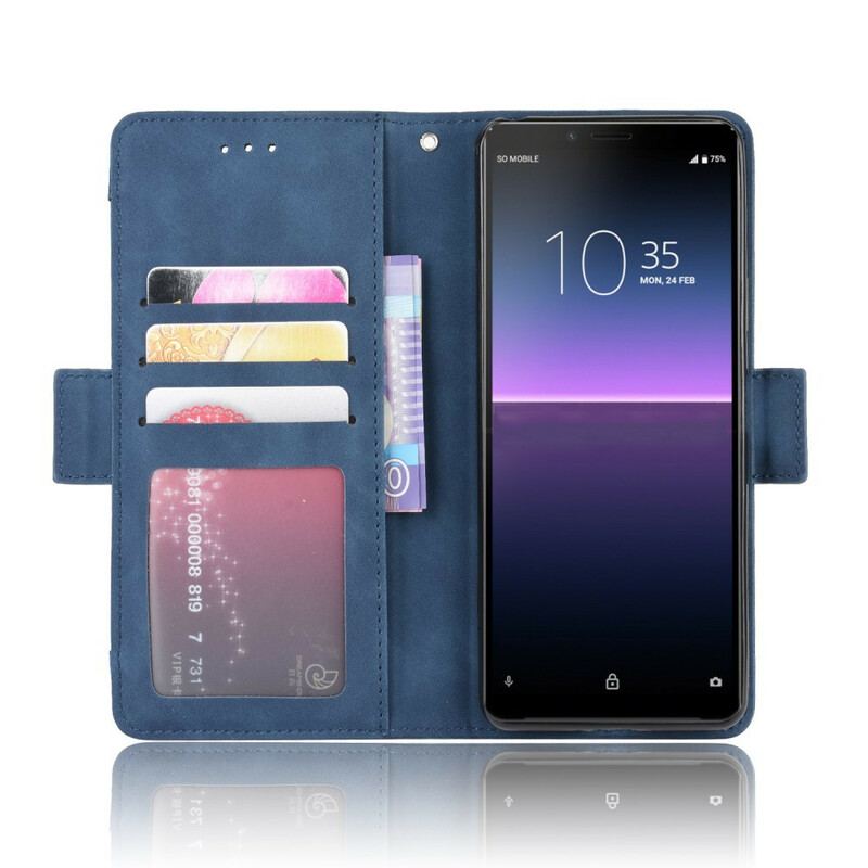 Capa Flip Para Sony Xperia 10 II Multi-card Premier Class